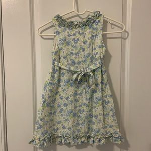Girls Flowery Dress